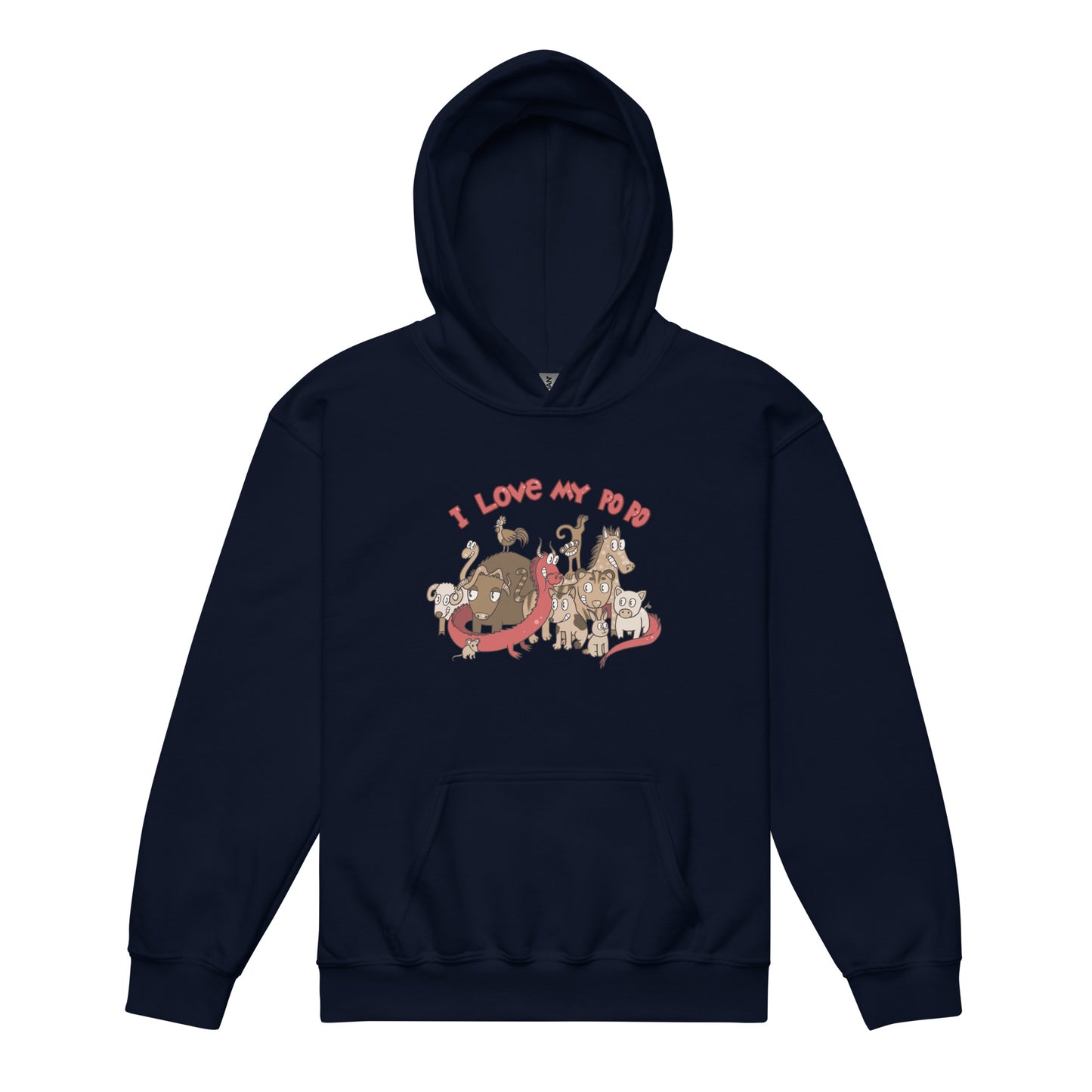 I Love My Po Po Hoodie (Maternal Grandmother)