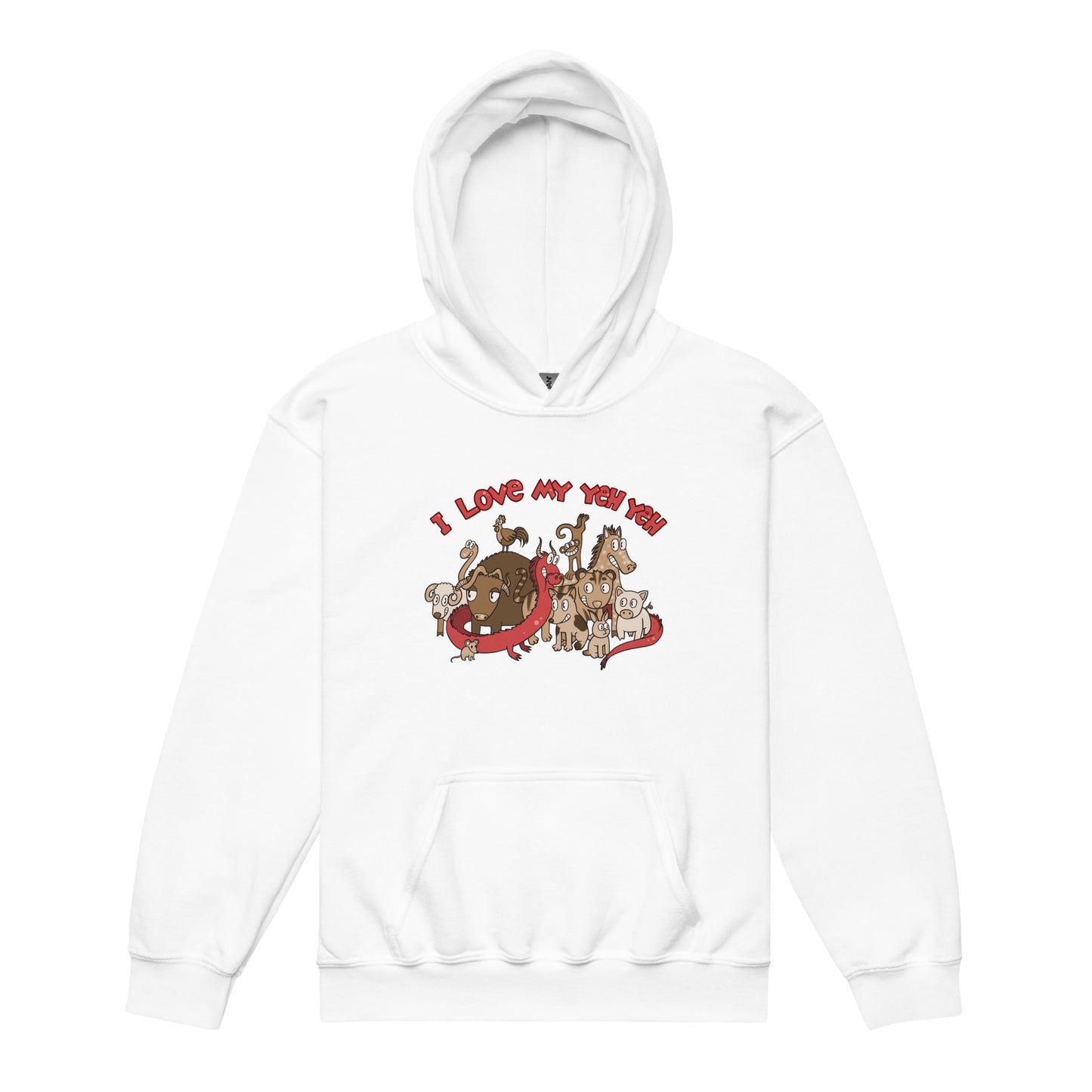 I Love My Yeh Yeh Hoodie (Paternal Grandfather)