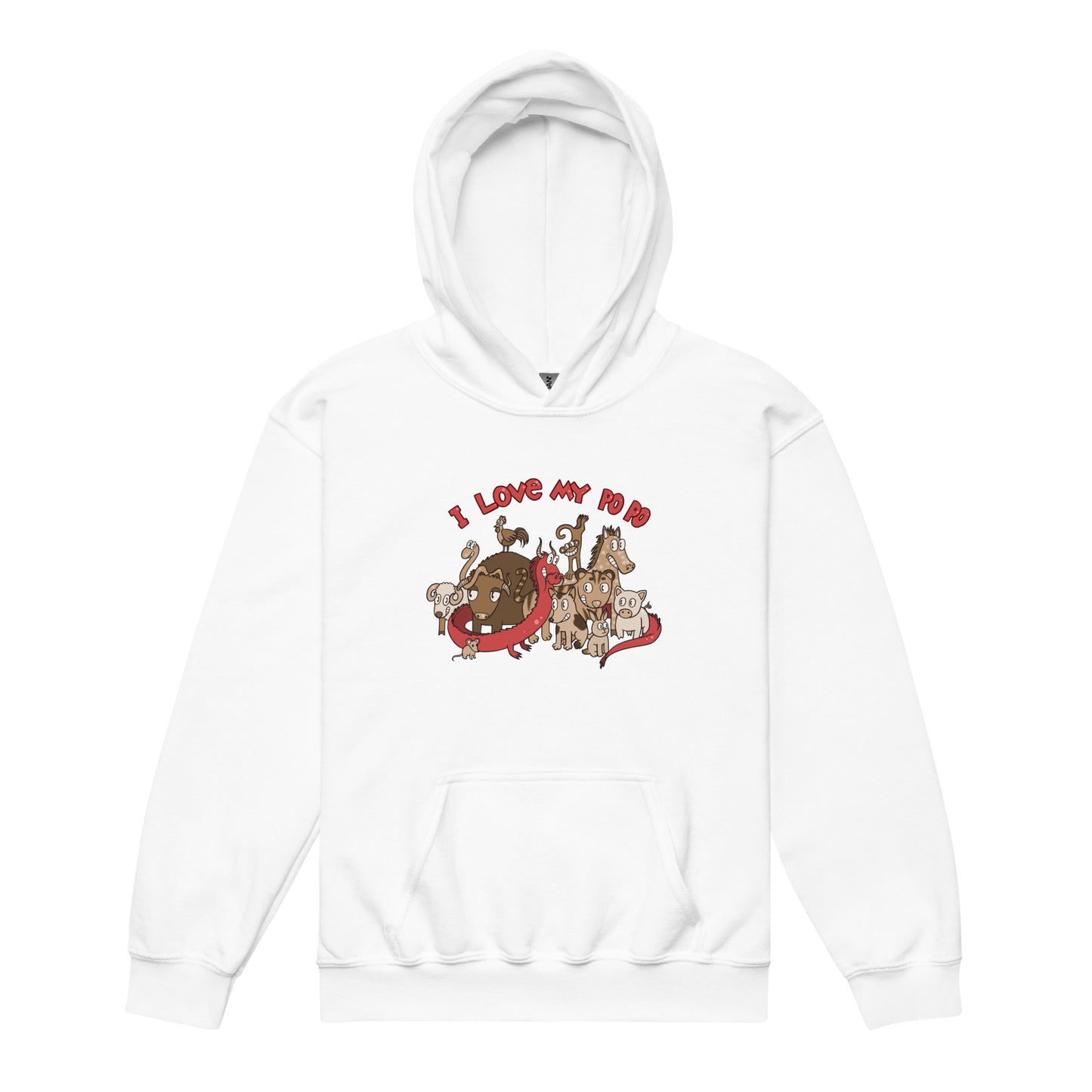 I Love My Po Po Hoodie (Maternal Grandmother)