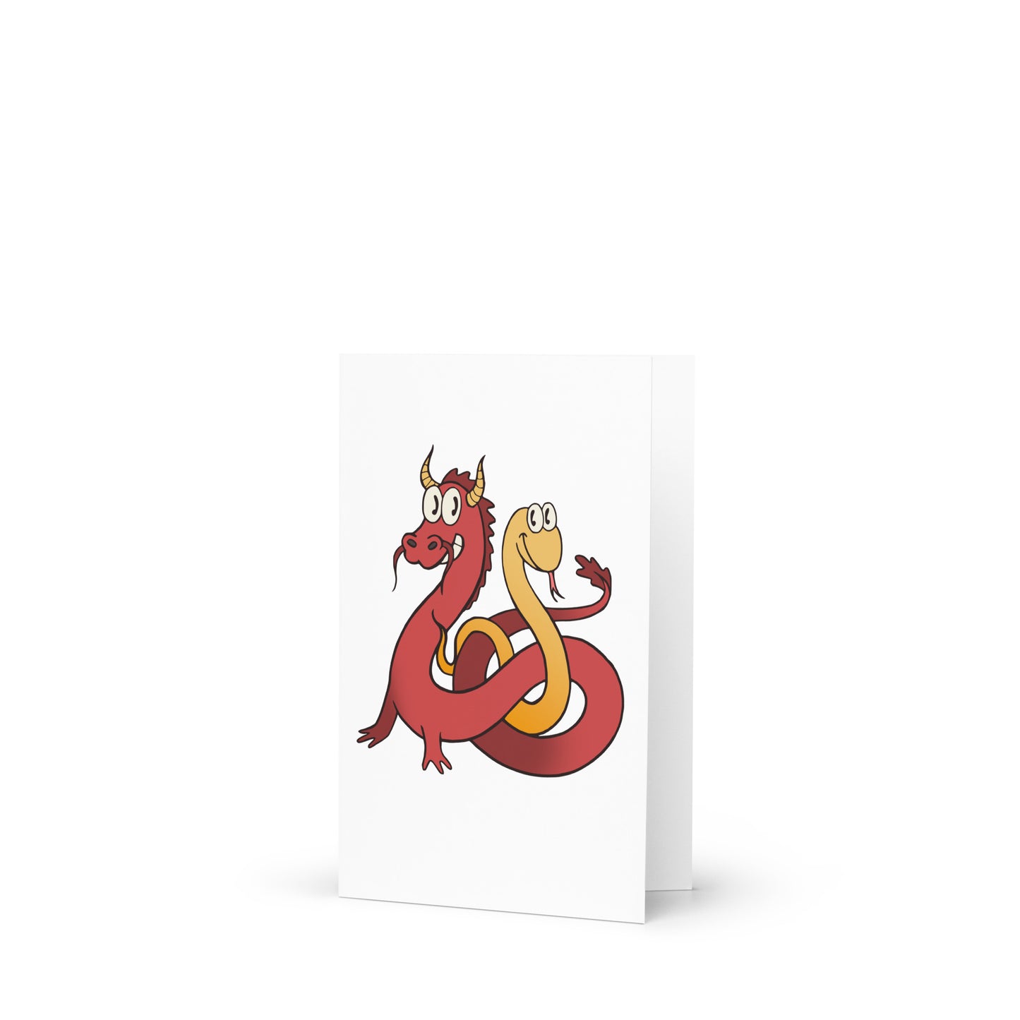 Dragon & Snake Blank Card