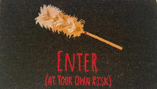 Feather Stick Doormat