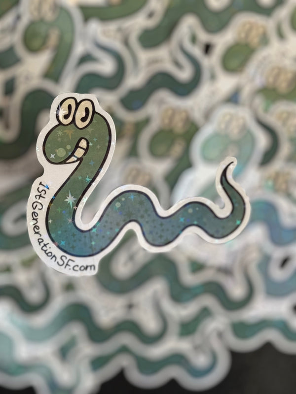 Year of the Snake Vinyl Sticker