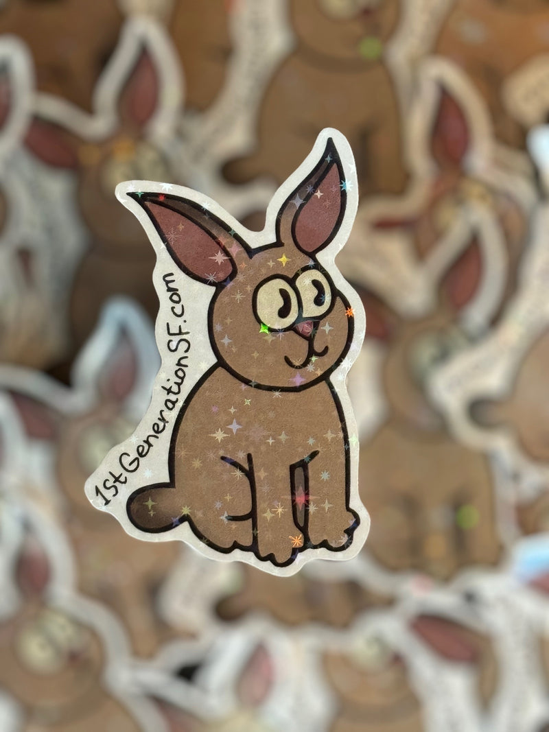 Year of the Rabbit Vinyl Sticker