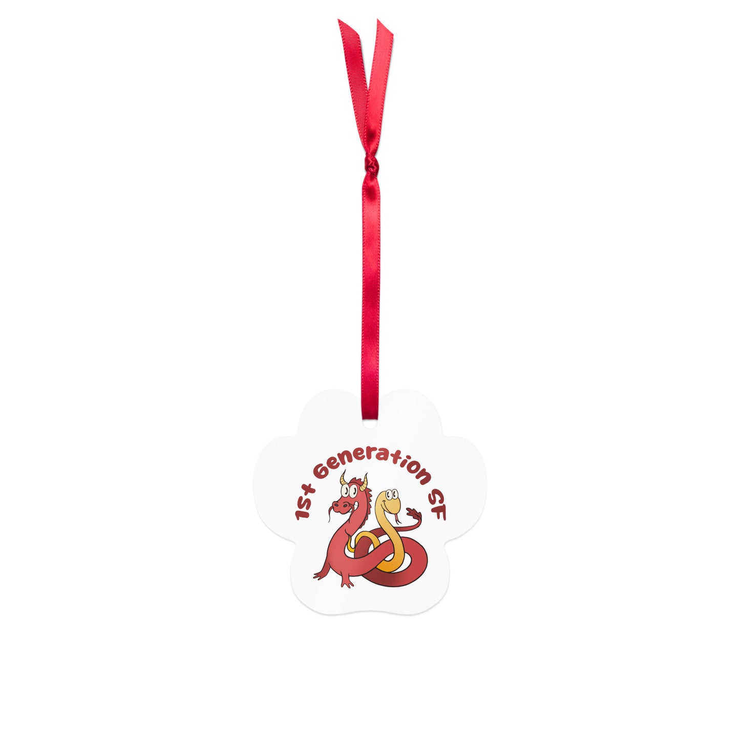 12 Zodiacs Metal Ornament