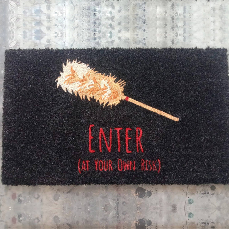 Feather Stick Doormat