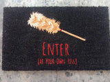 Feather Stick Doormat