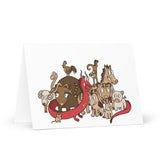 12 Zodiacs Blank Card