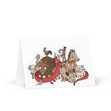 12 Zodiacs Blank Card